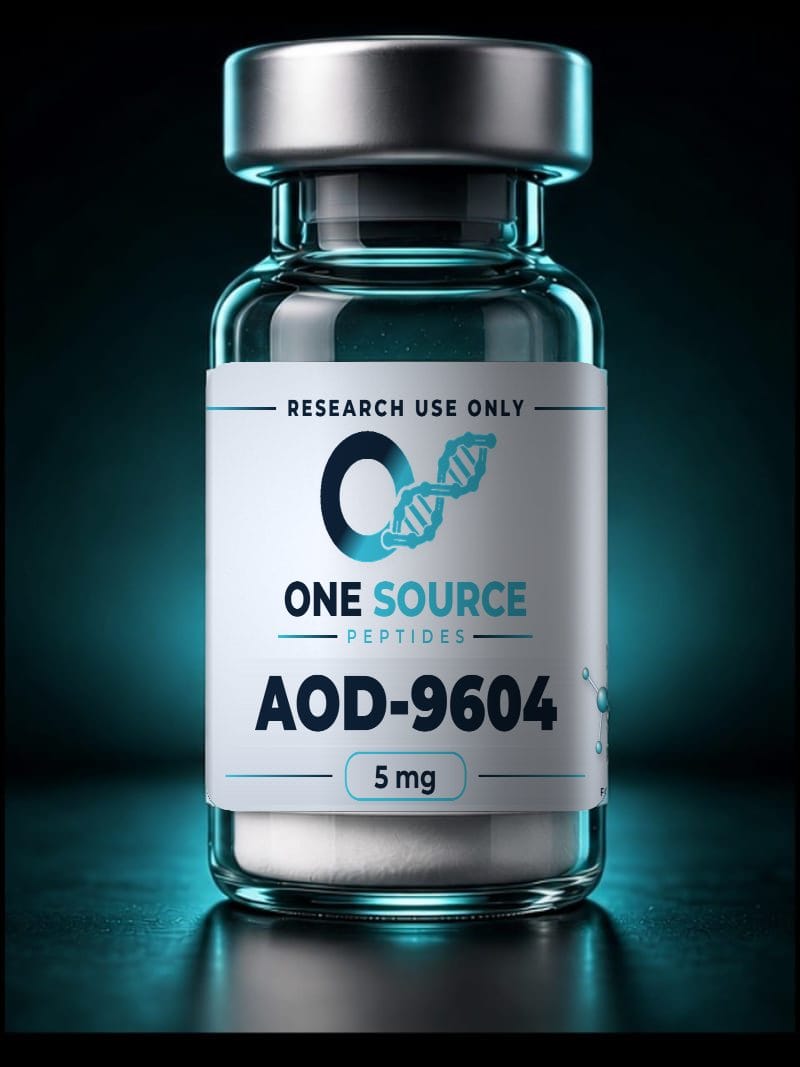 AOD-9604 research vial, 5mg