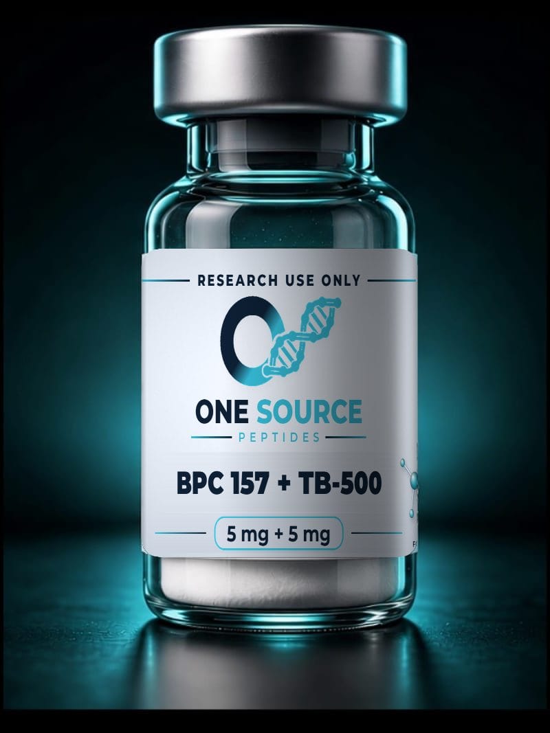 BPC-157 5mg + TB-500 5mg (BB10) research vial, 10mg