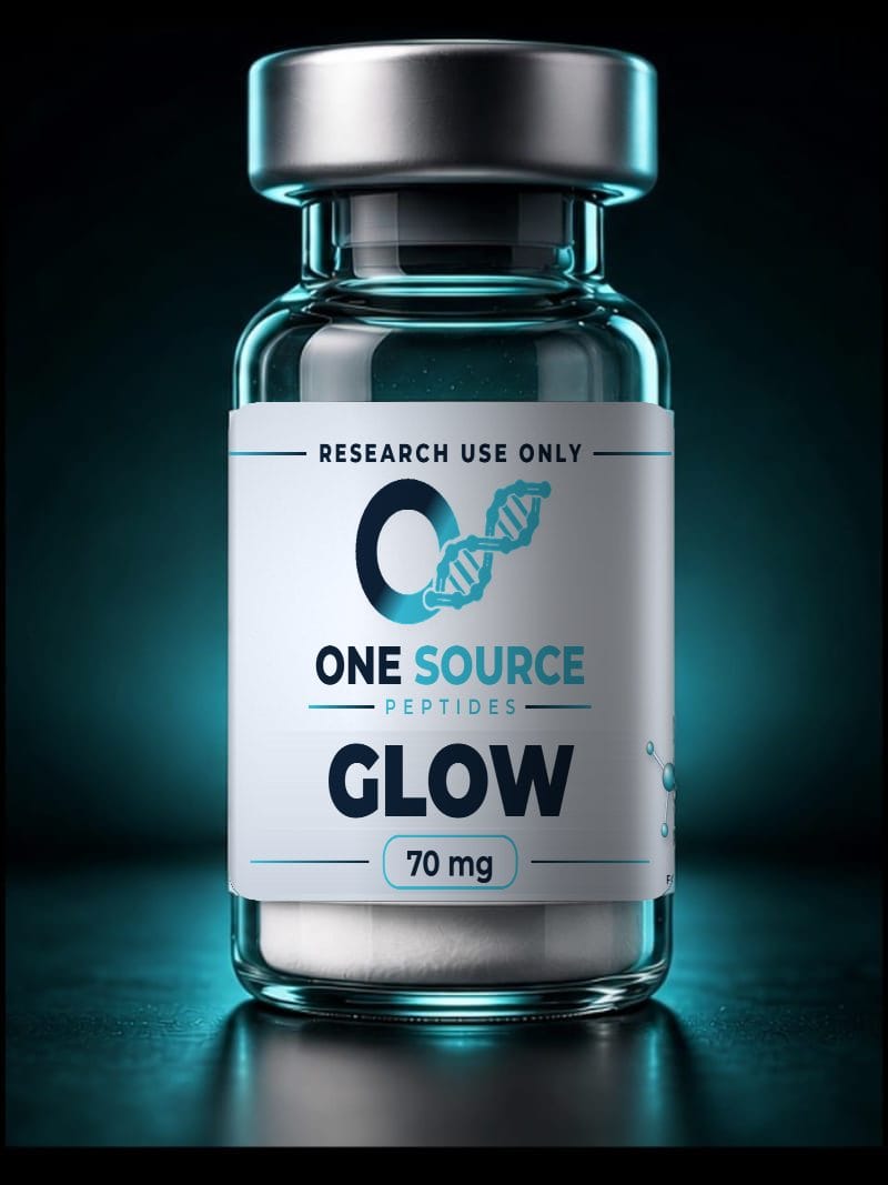 GLOW research vial, 70mg